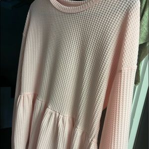 pink blouse